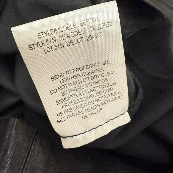 Theory Dress Womens 2 Black Lamb Leather Goth Dark Romantic Contemporary - Picture 10 of 11